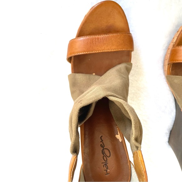 Halogen Double Buckle Wedge Sandal size 5 - Picture 6 of 9